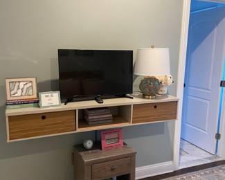 Floating Shelf with Storage