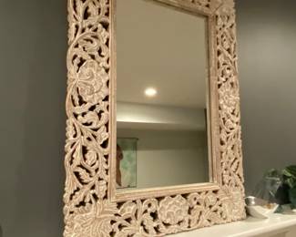 Carved Mirror