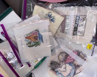 Sewing, Quilting, Cross stich