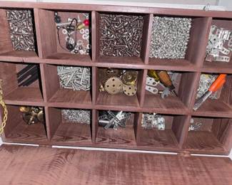 Erector Set Wooden Box Made for Parts