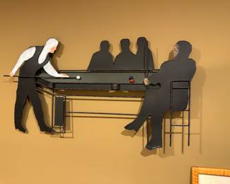 Metal Billiards Art