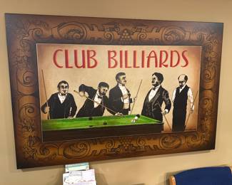 Billiards Canvas Wall Art