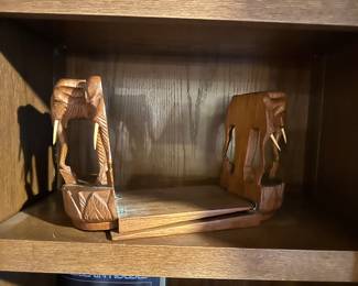 Elephant Bookends