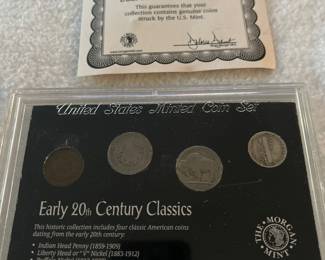 Early 20th Century US Coin Set