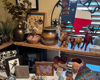 Western accessory items including Texas