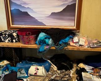 Purses and household items