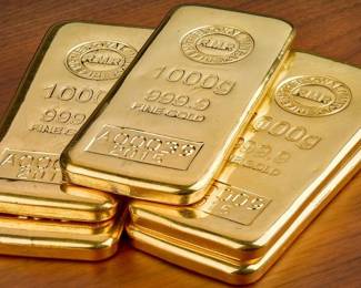 Lot 999 Gold Bars