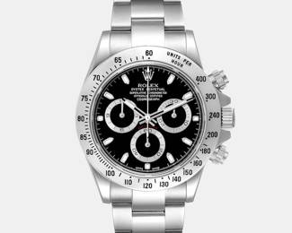 Lot 8228 Rolex Daytona Stainless Steel Watch