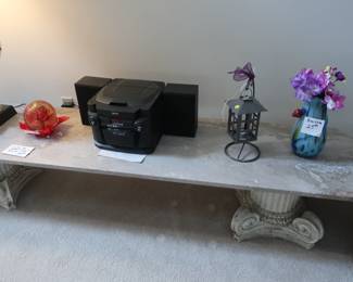 marble  top  display  piece