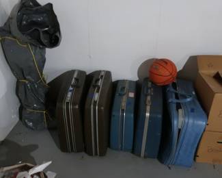 golf  cart  and  luggage