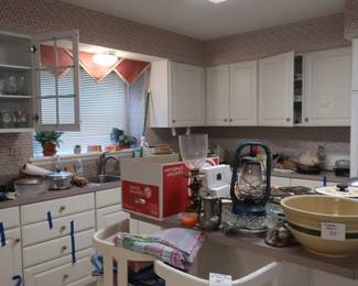 view  of  the  kitchen