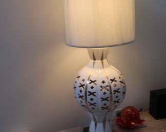 large  lamp  with   x  design