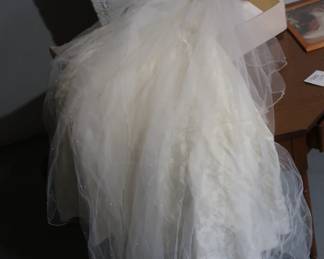 wedding dress  from  Neiman  Marcus