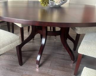 Ethan Allen Table Chairs are from Gabberts