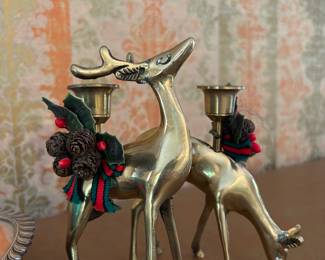 Brass deer 