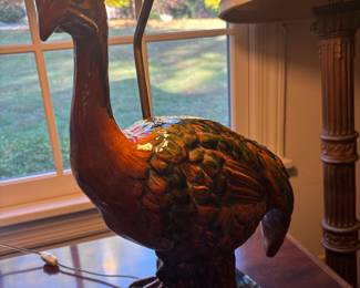 Pheasant lamp