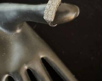14k Diamond Ring, size 6.5