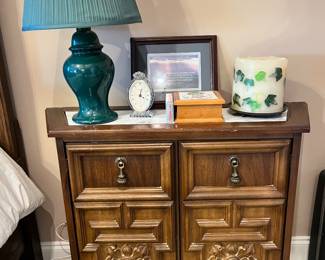 Marble Top narrow side table