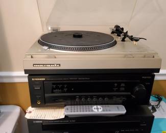 Marantz Turn Table, Pioneer Tuner
