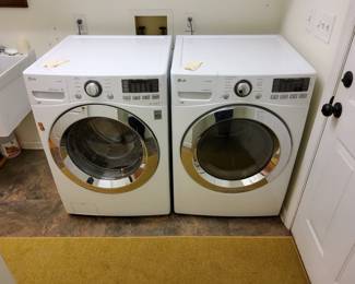 LG Washer and Propane Gas Dryer 