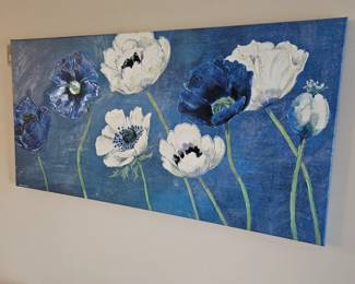 Kathryn White Poppy Painting