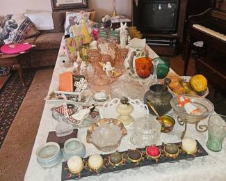 at check out area. upper