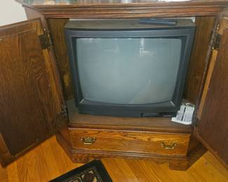 Upper level living room tv and cab sold separately view 1