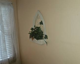 Upstairs bedroom wall