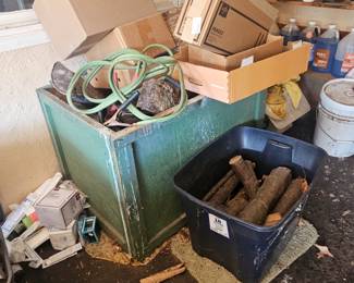 this wood in garage includes box. See Dave for pricing. You haul. Bring help