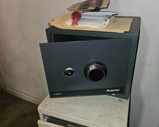 safe and we have the key and combo. basement