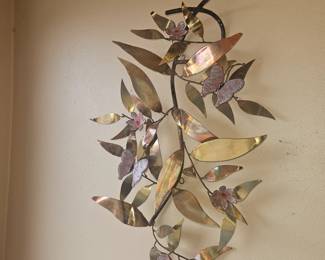 upper level, front door wall. Front door for emergency exit and furniture exit only. No entry