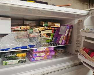 basement freezer for sale. view 1.....bring a dolly and strap and help