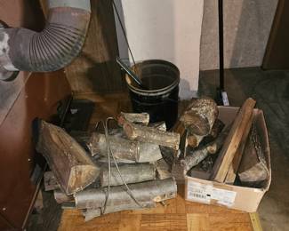 This group of logs, basement in lower bedroom. See Dave for price. Sold as a group. Bring boxes/help
