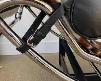 LC4 Chaise Lounge designed by Charlotte Periand material: cowhide. DWR retail price $7,000.00