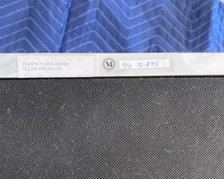 Plinth Side Tables designed by Norm Architects. Material: White carrara marble - We have 1 that is short and 1 that is tall.  2 to sell total. Both list at retail for $1,625.00. 