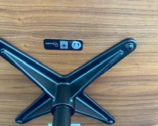 Tags still on! "Eames Leather Lounge Chair and Ottoman" Designers: Charles and Ray Eames. DWR  List Price: $11,710.00. Manufactured by Herman Miller.