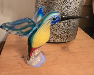 glass hummingbird
