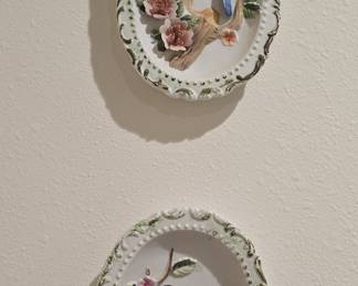 Vintage ceramic plaques by Norleans