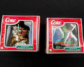 Coke ornaments