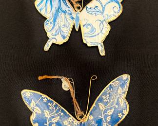 Butterflies ornaments