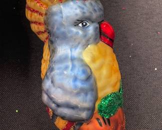 Parrot Christmas ornament
