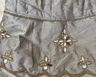 Beautiful Christmas tree skirt