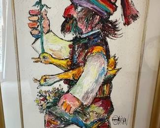 Original art signed by Jovan Obican