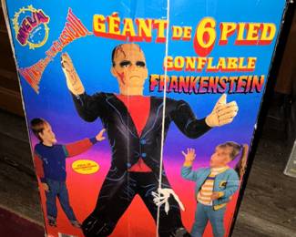Great vintage Inflatable Frankenstein.