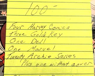 BUY IT NOW! $100.00. Collection of 1970's comic books.