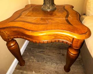 Pair of end tables.  23 1/2" x 24" x 24"