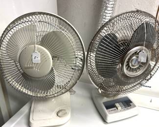 Portable fans.