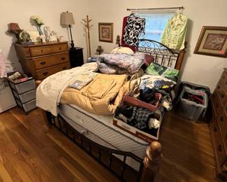 This bedroom is packed.