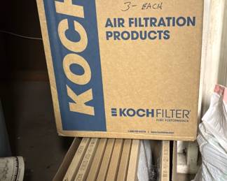 Furnace filters. 14" x 25" x 1"