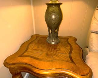 Pair of end tables.  23 1/2" x 24" x 24"